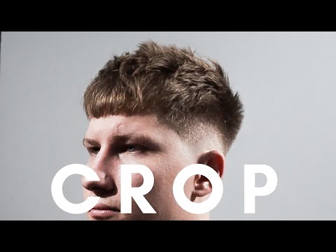 Видео: Crop Haircut Men / Мужская Стрижка Кроп