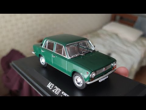 Видео: Обзор ВАЗ-21011 «Жигули» EVR-mini модель 1/43