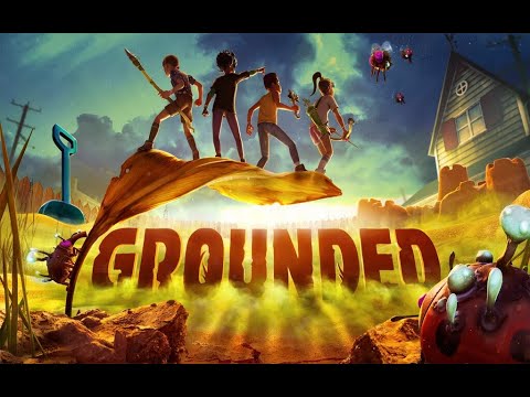 Видео: Grounded 1. Пробуем новую игрушку. Страшно жутко но что делать).
