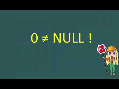 Видео: NULL в SQL-выражениях