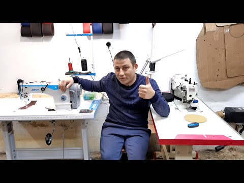 Видео: Новая швейная машина JACK-F4 HL7