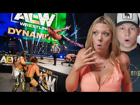 Видео: Наш первый просмотр AEW Wrestling — эти моменты были СУМАСШЕДШИМИ!
