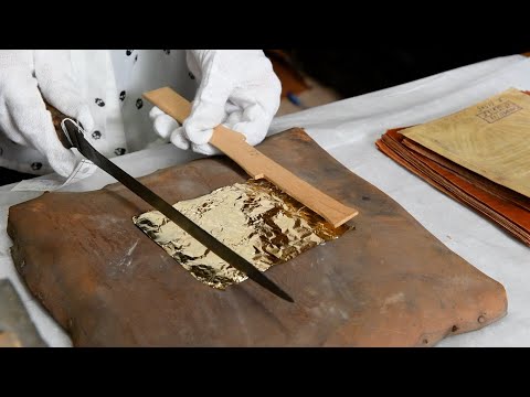 Видео: Предметный разговор: Сусальное золото