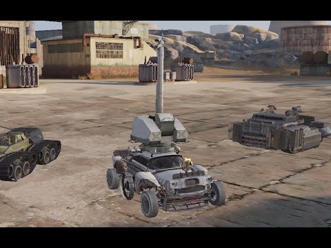 Видео: Crossout Mobile — Безумные покатушки на арте! #2