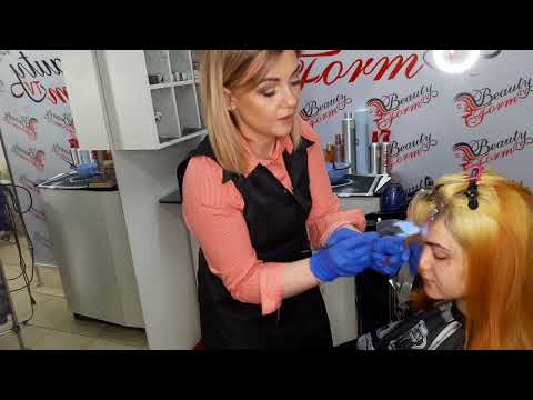 Видео: Смывка с черного декапирование  Растяжка цветом