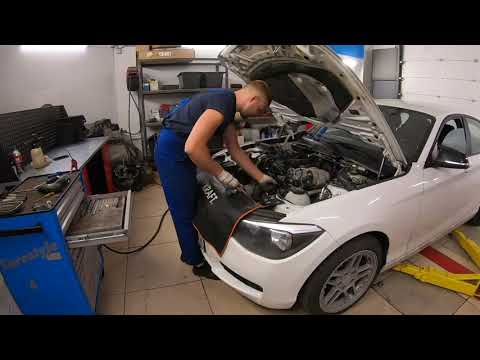 Видео: Замена цепи грм и мск BMW F20 n13b16 Bmw Engine repair