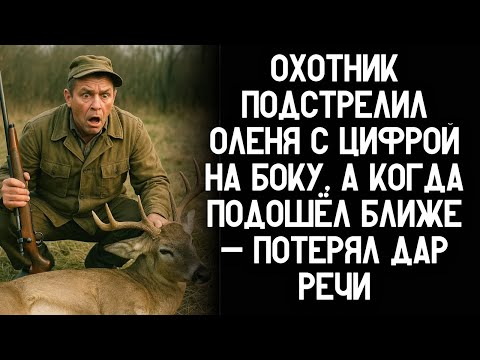 Видео: Охотник подстрелил оленя с цифрой на боку, а когда подошёл ближе — потерял дар речи...