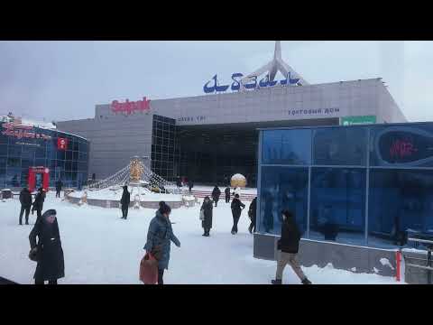 Видео: - 1 -  Караганда из окна Автобуса ( 3 февраля 2025)