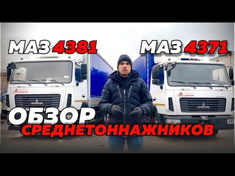 Видео: ОБЗОР МАЗ 4371 и МАЗ 4381. ПОЧЕМУ НЕ ГАЗОН И НЕ КАМАЗ? ОТЛИЧИЯ 2-Х СРЕДНЕТОННАЖНИКОВ МАЗ.