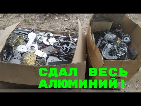 Видео: СДАЮ ВЕСЬ ЗАПАС АЛЮМИНИЯ! ПОИСК МЕДИ И АЛЮМИНИЕВЫХ БАНОК! СКОЛЬКО ЗАРАБОТАЛ?