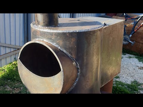 Видео: Банная печь "Андрей"-парь веником бодрей 😊👍