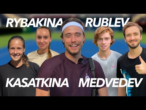 Видео: Как я играл с ТОП-10 игроков ATP и WTA в Дубае