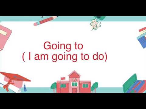 Видео: Be going to арқылы сөйлем құрау. Will мен going to- дің айырмашылығы. going to do something.