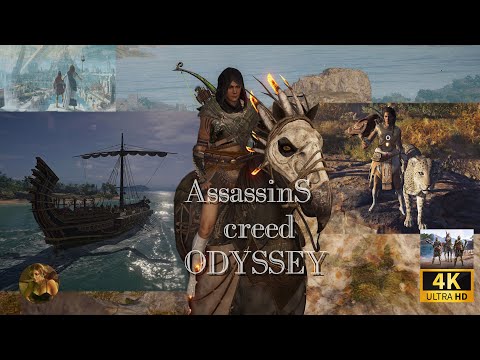 Видео: Assassin`s Creed Odyssey ➤ Ассасин Крид Одиссея ➤ 4K | PC ➤ Прохождение NG+ [Кошмар] ➤ Серия 4