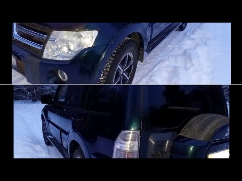 Видео: Наконец-то Mitsubishi Pajero 4. Добрался до финиша! 4с...                finish of repair..!