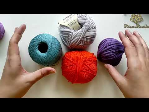 Видео: Вязание для начинающих  Выбор пряжи и крючка.Knitting for beginners Yarn and hook selection