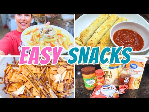 Видео: 5 простых и вкусных закусок, которые можно приготовить дома! Яблочные начос, протеиновые шарики, ...