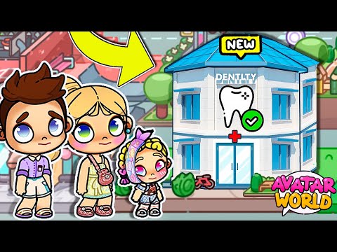 Видео: СТОМАТОЛОГИЯ 🦷🏥 в AVATAR WORLD ИСТОРИЯ 💕 РУТИНА СЕМЬИ 👨‍👩‍👧‍👦 ОБНОВЛЕНИЕ СЕКРЕТЫ СЕРИАЛ