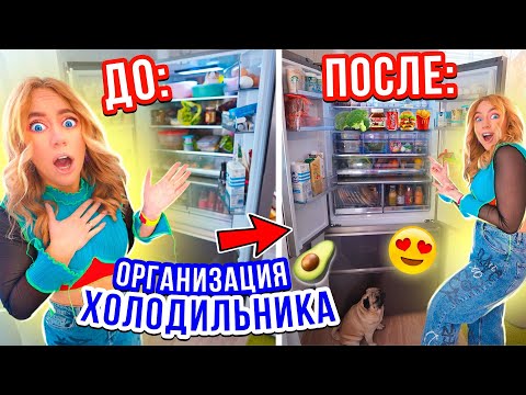 Видео: ЧТО Лежит у НАС в ХОЛОДИЛЬНИКЕ😱👉ОРГАНИЗАЦИЯ и УБОРКА !