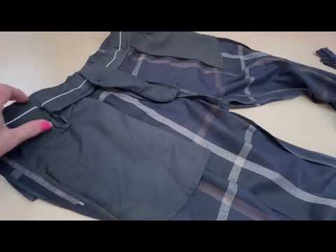 Видео: Снова о брюках… Как обработаны с изнанки ? Перешив в этом случае (не) возможен☝️🤔