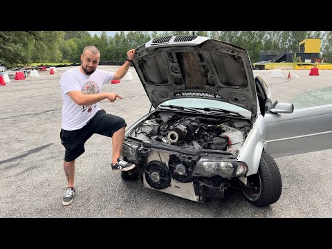 Видео: Тест драйв E46 V8 HEMI 5.7 для ДРИФТА / Школа дрифтинга