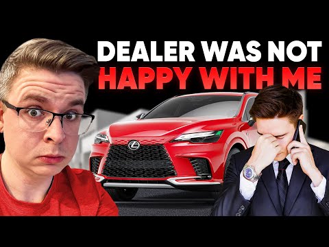 Видео: Продавец Lexus разозлился, когда я попросил скидку!!