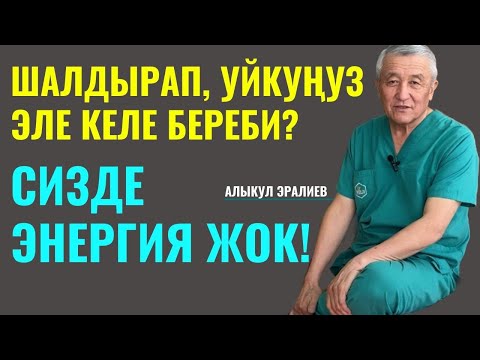 Видео: ШАЛДЫРАП, УЙКУҢУЗ КЕЛИП ЖҮРӨБҮ, АНДА ВИДЕОНУ ТОЛУК КӨРҮҢҮЗ!