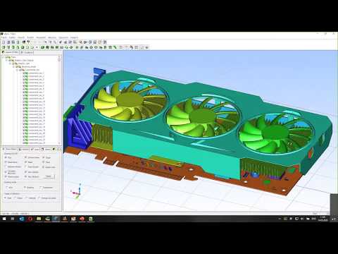 Видео: Демонстрация: охлаждение электроники scSTREAM. Запись вебинара. Часть 3