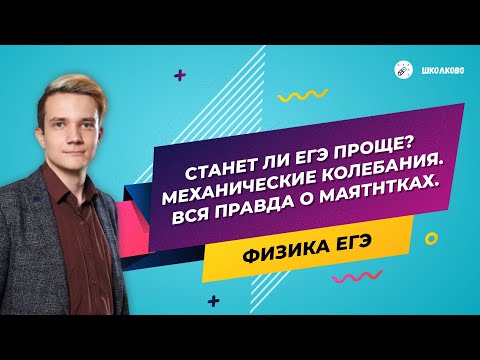 Видео: ЕГЭ2020. ФИЗИКА. Механические колебания. Вся правда о маятниках. Станет ли ЕГЭ по физике проще?