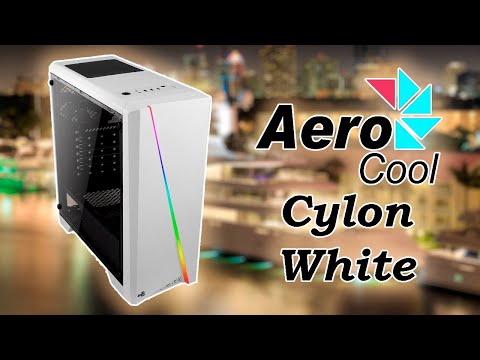 Видео: Распаковка и обзор компьютерного корпуса AeroCool Cylon White