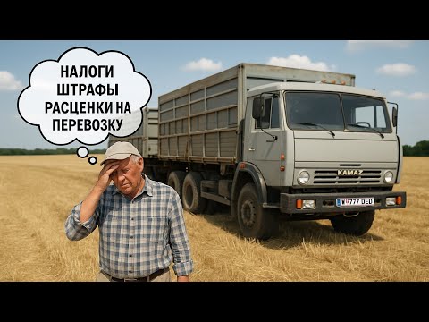 Видео: Главная ПРОБЛЕМА ГРУЗОПЕРЕВОЗОК: 💲 Расценки... Новые налоги 2025... Штрафы... Камаз Дальнобой