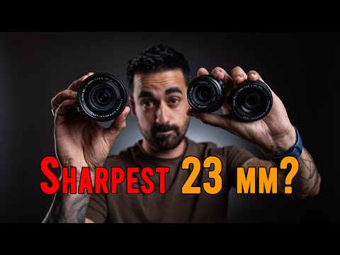 Видео: Обзор Fujinon 23 мм: найдите самый резкий объектив Fujinon 23 мм! f1.4 – f2 – f2.8