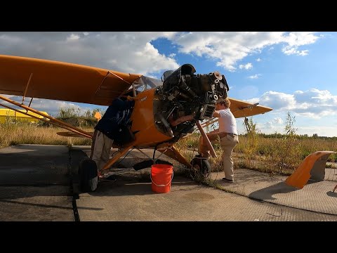 Видео: ✈️Заброшенный самолет Piper Cup запустится спустя 10 лет?