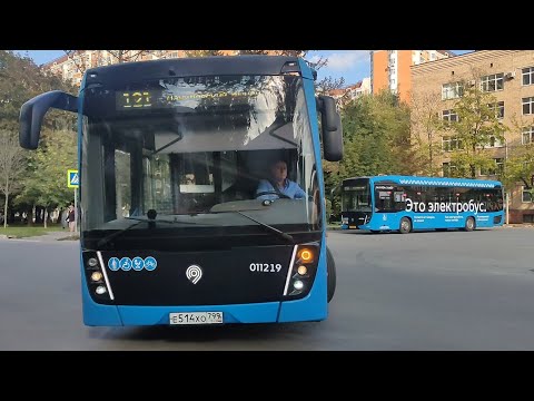 Видео: Автобус №121. 23-й квартал Новых Черёмушек — Даниловский рынок