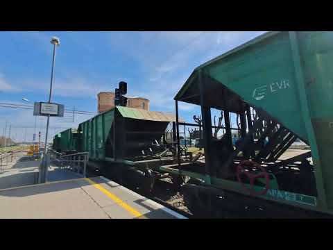 Видео: Тепловоз Ц36-7И-1545+Дрезина MPD-2 на ст. Тапа