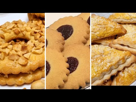 Видео: Песочная выпечка на любой вкус. Печенье, коржики.