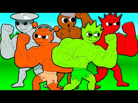 Видео: ВСЕ СЕРИИ КАЧКОВ INCREDIBOX SPRUNKI! СПРУНКИ Мультик Анимация