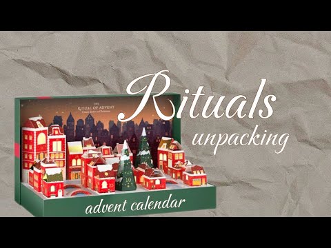 Видео: ✨РАСПАКОВКА АДВЕНТА ОТ RITUALS ✨