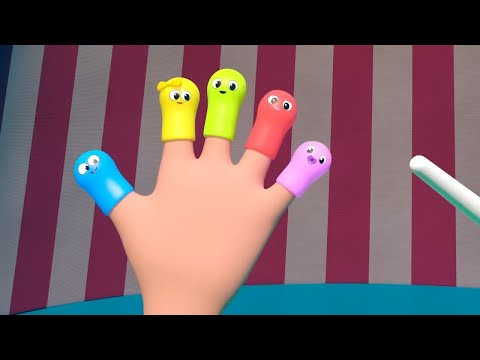 Видео: Песенки про пальчики, животных и волшебство  - Котэ в 3D - Веселые мультики для детей