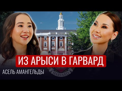 Видео: Как поступить в ГАРВАРД? История АСЕЛЬ АМАНГЕЛЬДЫ из города Арысь.