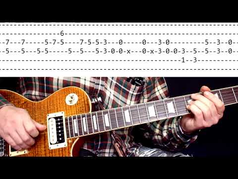 Видео: Играем рифф Money for nothing - Dire Straits! Разбор с табами!