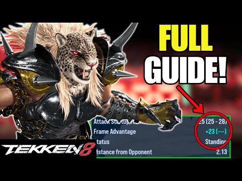Видео: ARMOR KING TEKKEN 8 ПОЛНОЕ РУКОВОДСТВО — Подходы, контрудары, броски, тепловые приемы и многое др...