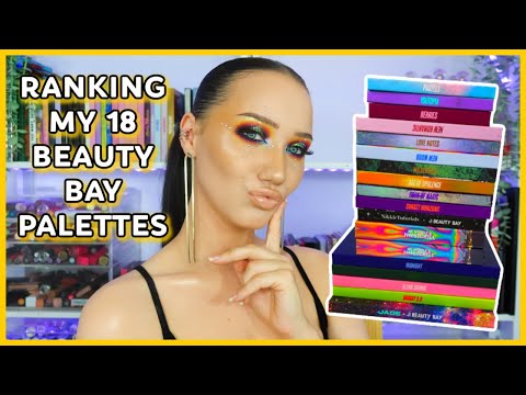 Видео: ВСЕ 18 МОИХ ПАЛЕТОК BEAUTY BAY, ОТСОРЕННЫХ ОТ ЛУЧШИХ К ХУДШИМ | MAKEMEUPMISSA