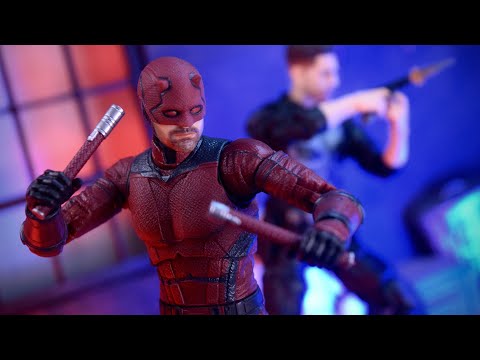 Видео: Обзор фигурки Marvel Legends Daredevil: Born Again | MCU | Мэтт Мёрдок | Hasbro | Каратель