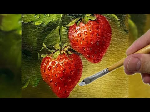 Видео: РИСОВАНИЕ КЛУБНИКИ С ПОМОЩЬЮ СВЕТ И ТЕНИ / ПОШАГОВАЯ РИСОВАНИЕ / ЖИВОПИСЬ С ГЛУБИНОЙ