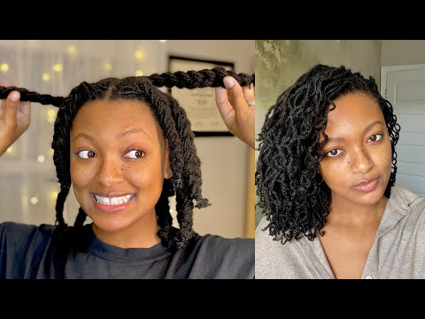 Видео: Учебное пособие по Microloc: плетение + чёрный краситель