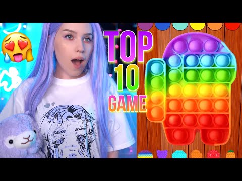 Видео: ASMR 🤤 Проверяю 10 САМЫХ ЗАЛИПАТЕЛЬНЫХ ИГР в МИРЕ 🤪 АСМР