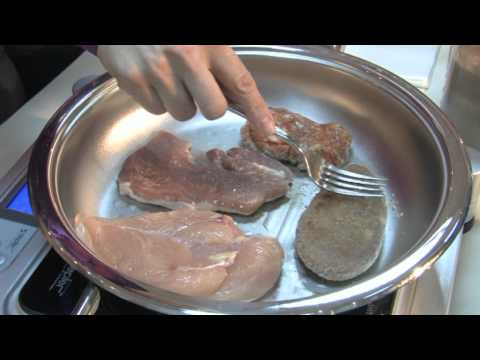 Видео: Жарим в сковороде от Цептер