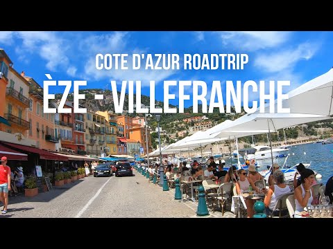 Видео: Средиземноморское волшебство: из Èze в Villefranche на машине