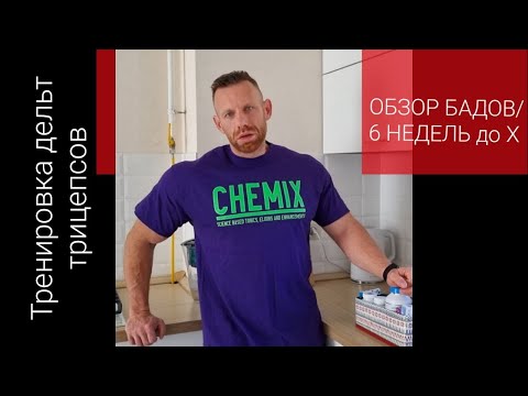 Видео: Обзор БАДОВ / 6 недель до старта /Тренировка дельт